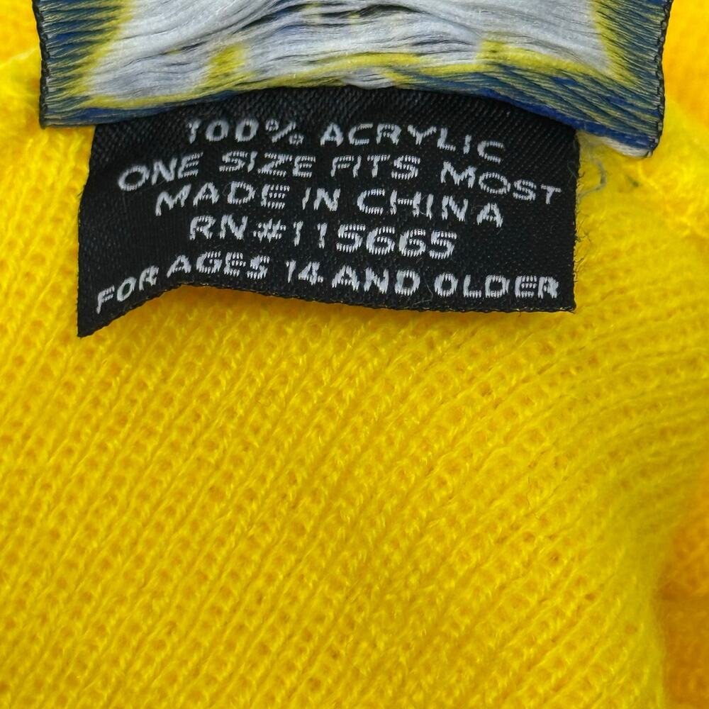 Pokémon Pikachu Laplander Hat One Size Yellow Poké Ball Tassels Kawaii Cosplay - Picture 5 of 8